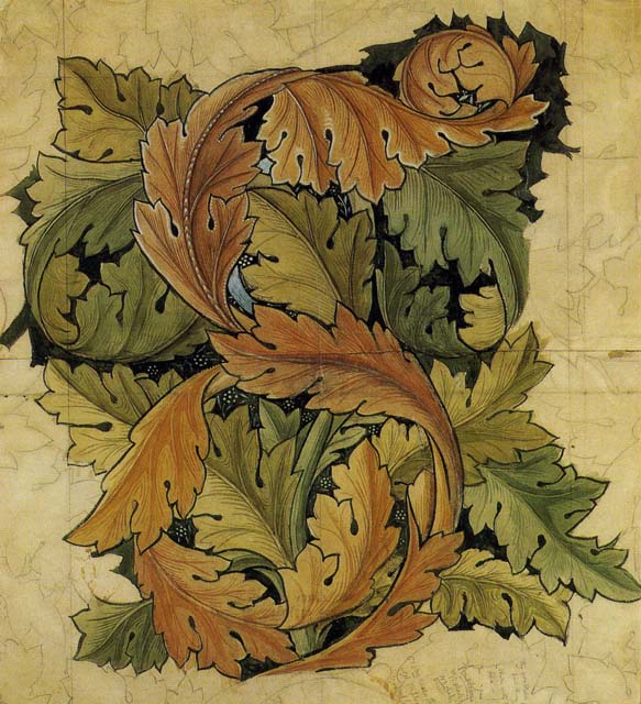 William Morris. Acanthus, 1874.